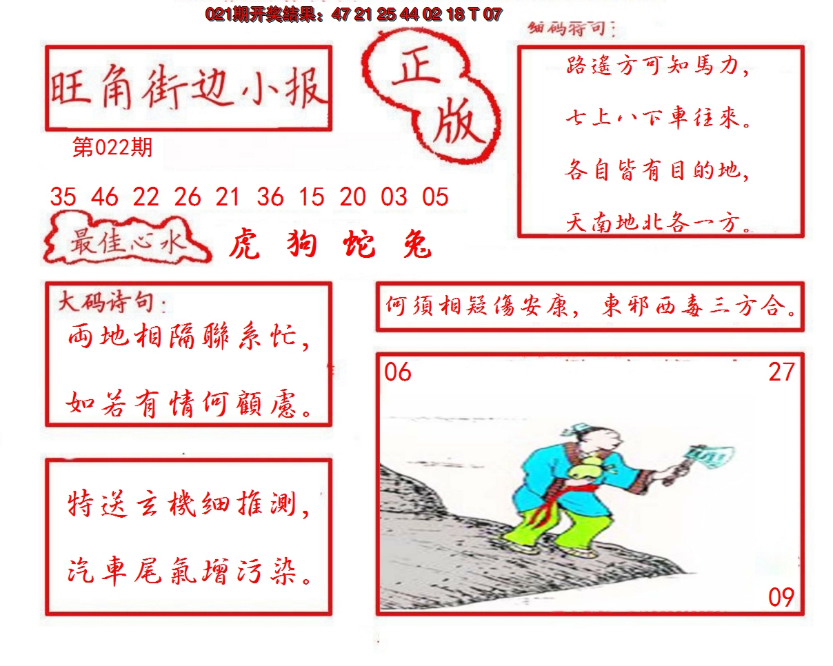 2025022期旺角街边小报