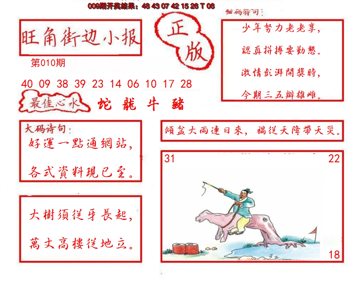 2025010期旺角街边小报