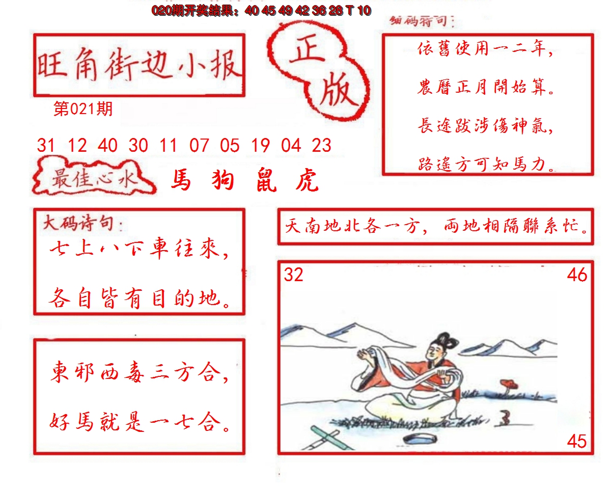 2025021期旺角街边小报