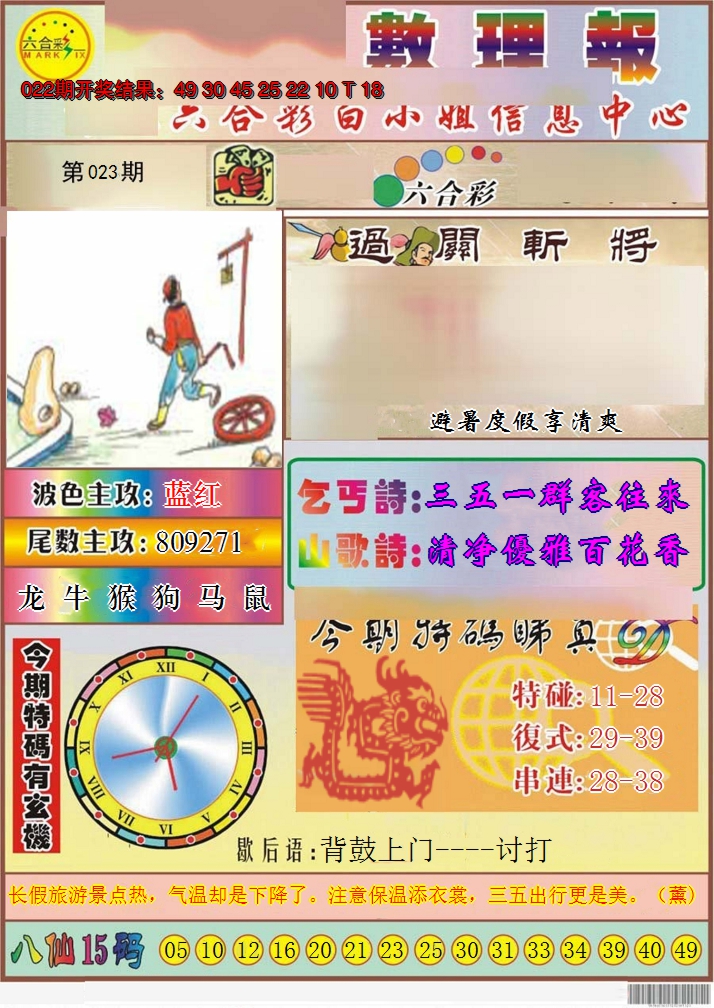 2025023期九龙数理报