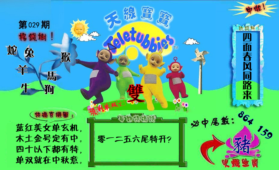 2025029期宝宝特码图