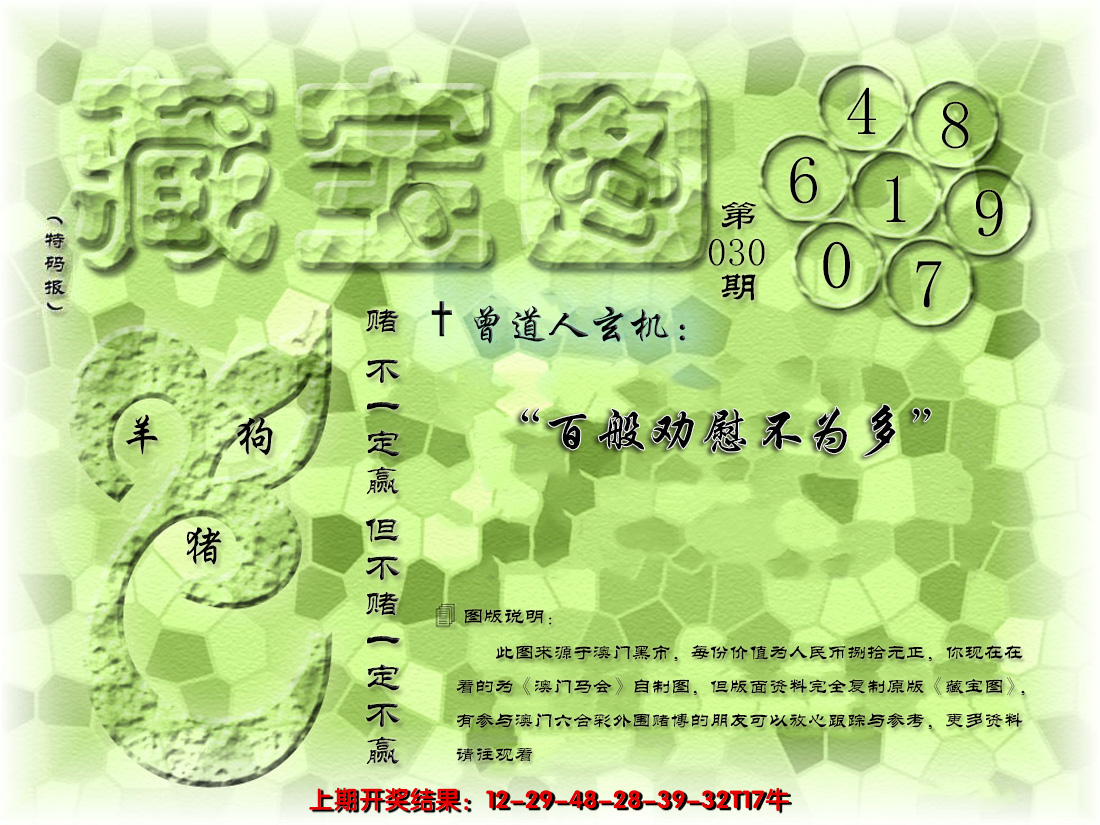 2025030期假新藏宝图