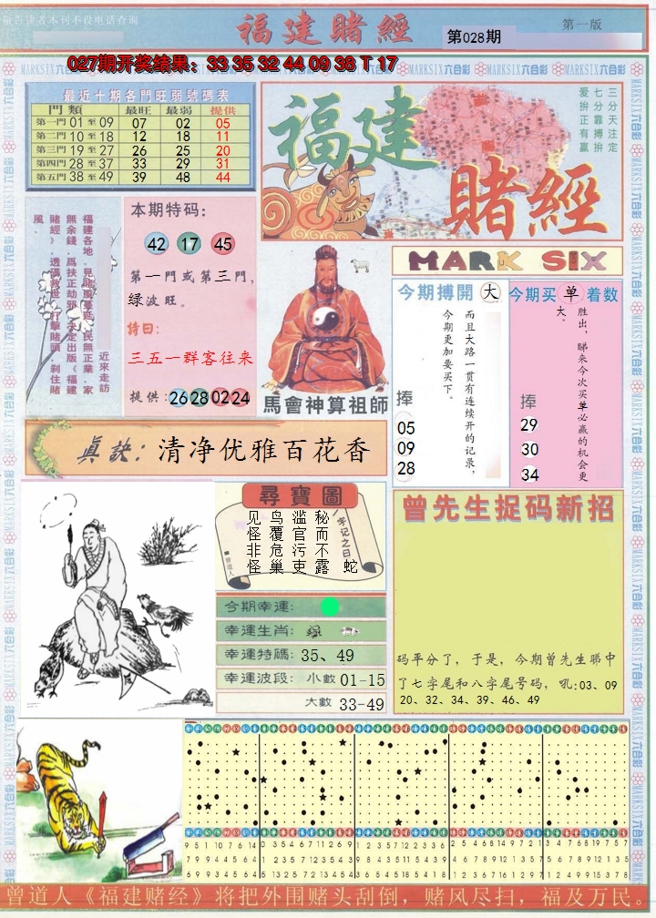 2025028期福建赌经A