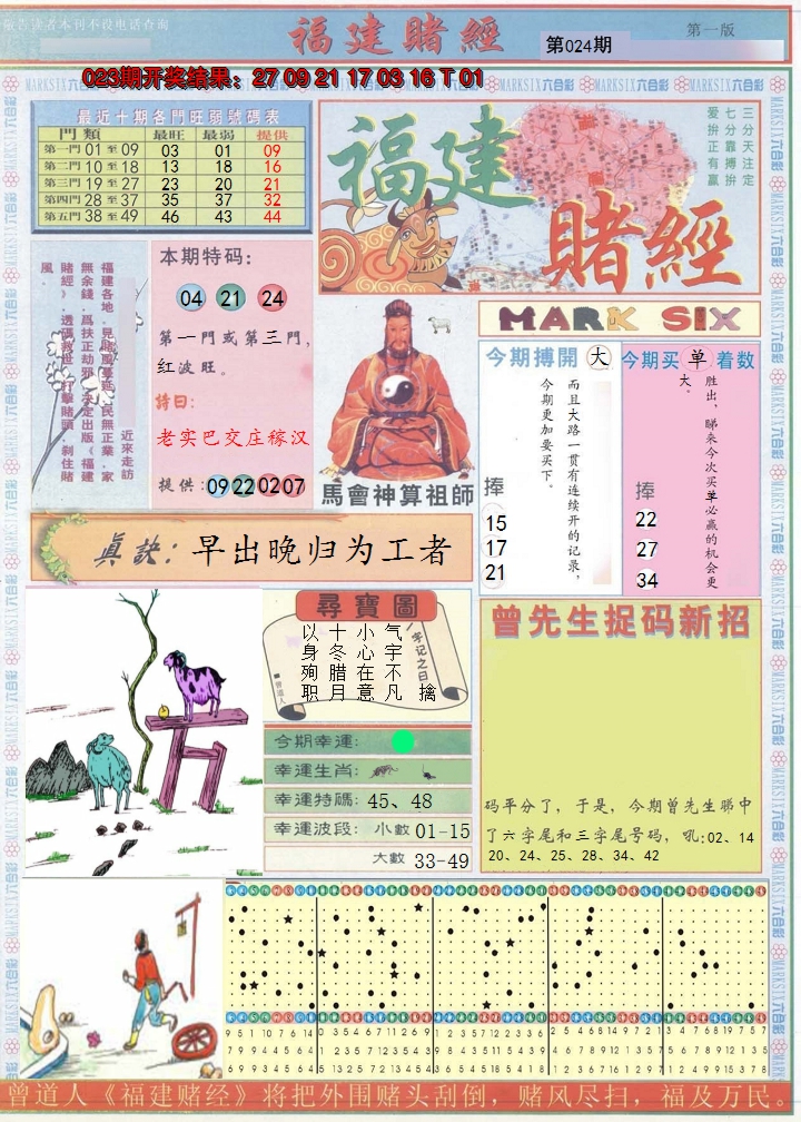2025024期福建赌经A