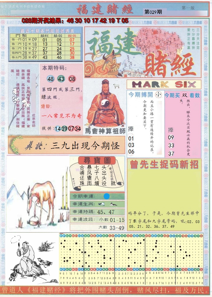 2025029期福建赌经A