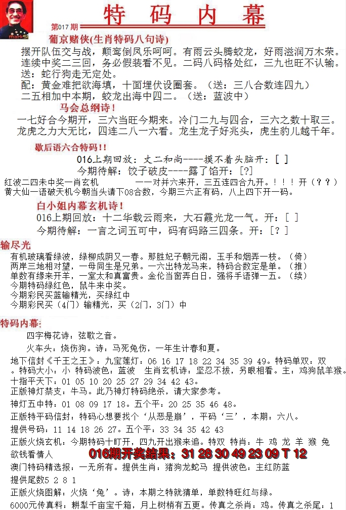 2025017期特码内幕A