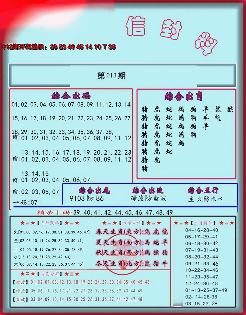 2025013期信封料