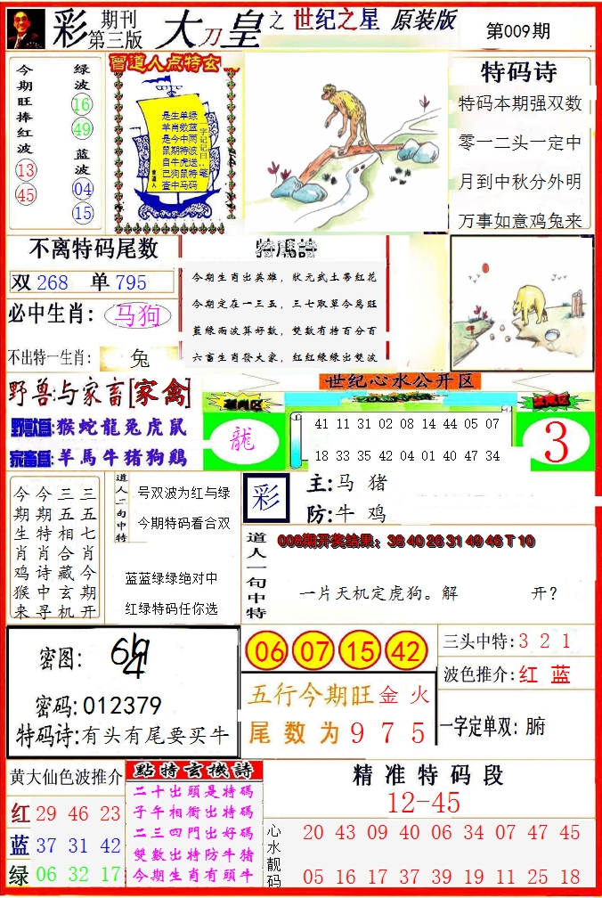 2025009期大刀皇之(世纪之星)