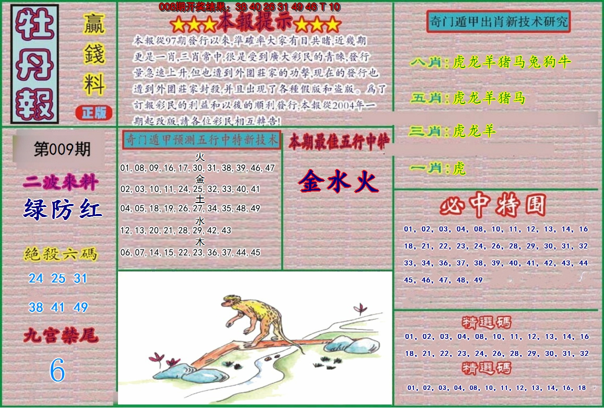 2025009期牡丹报