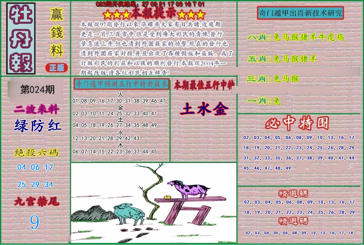 2025024期牡丹报