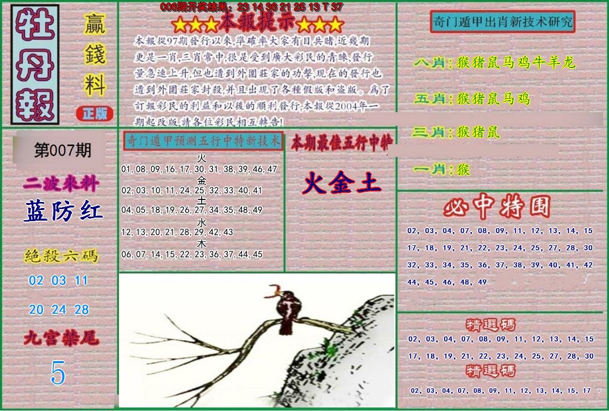 2025007期牡丹报