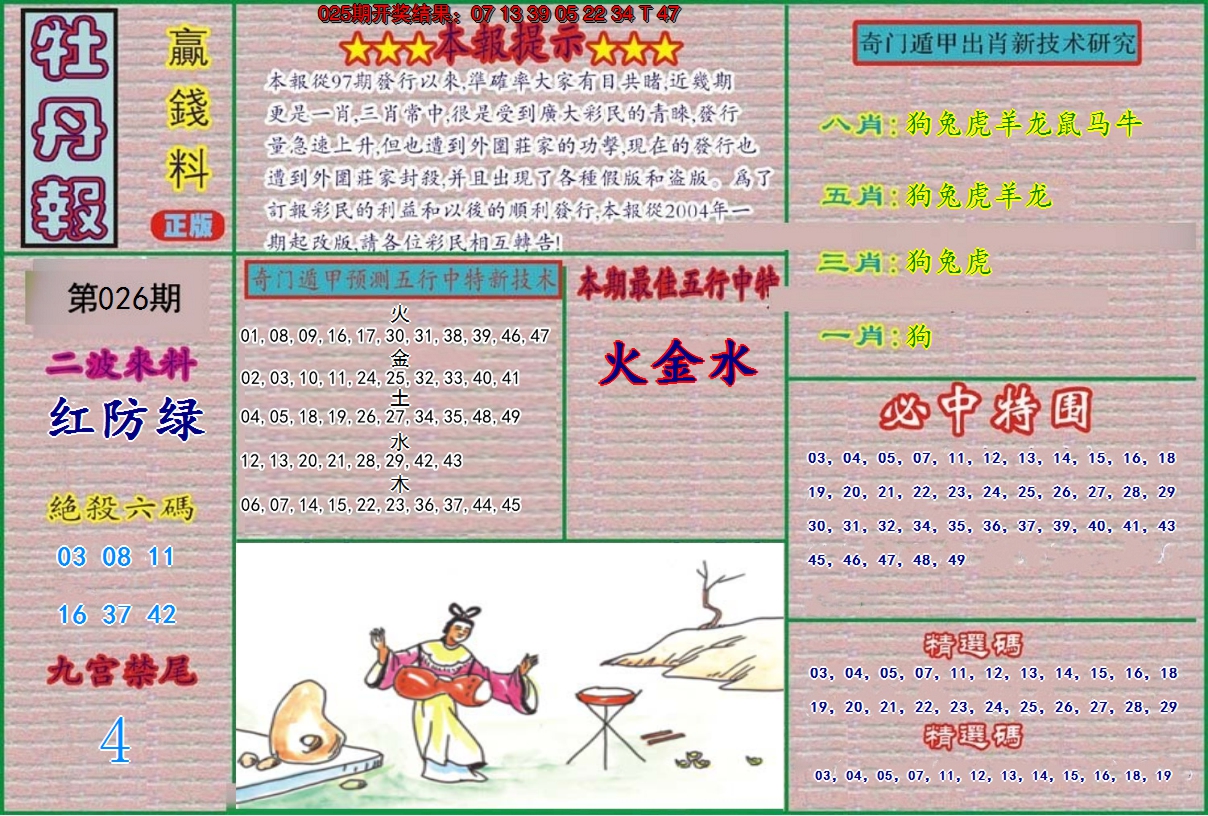 2025026期牡丹报