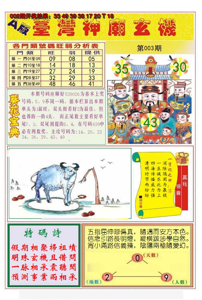 2025003期台湾神庙A