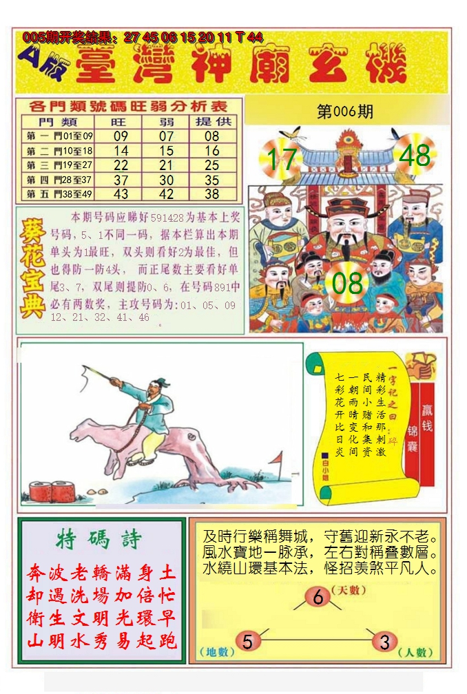 2025006期台湾神庙A