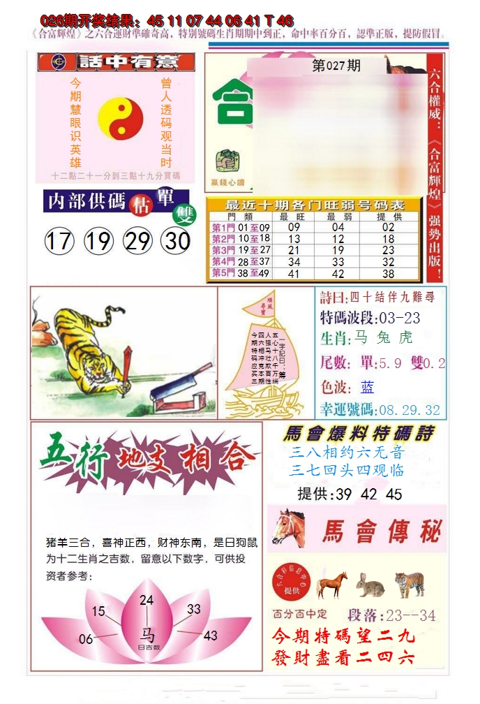 2025027期合富辉煌