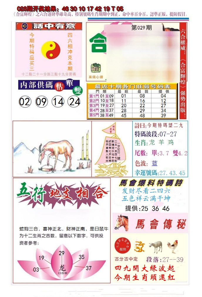 2025029期合富辉煌