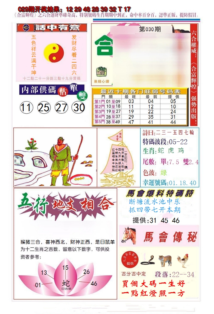 2025030期合富辉煌