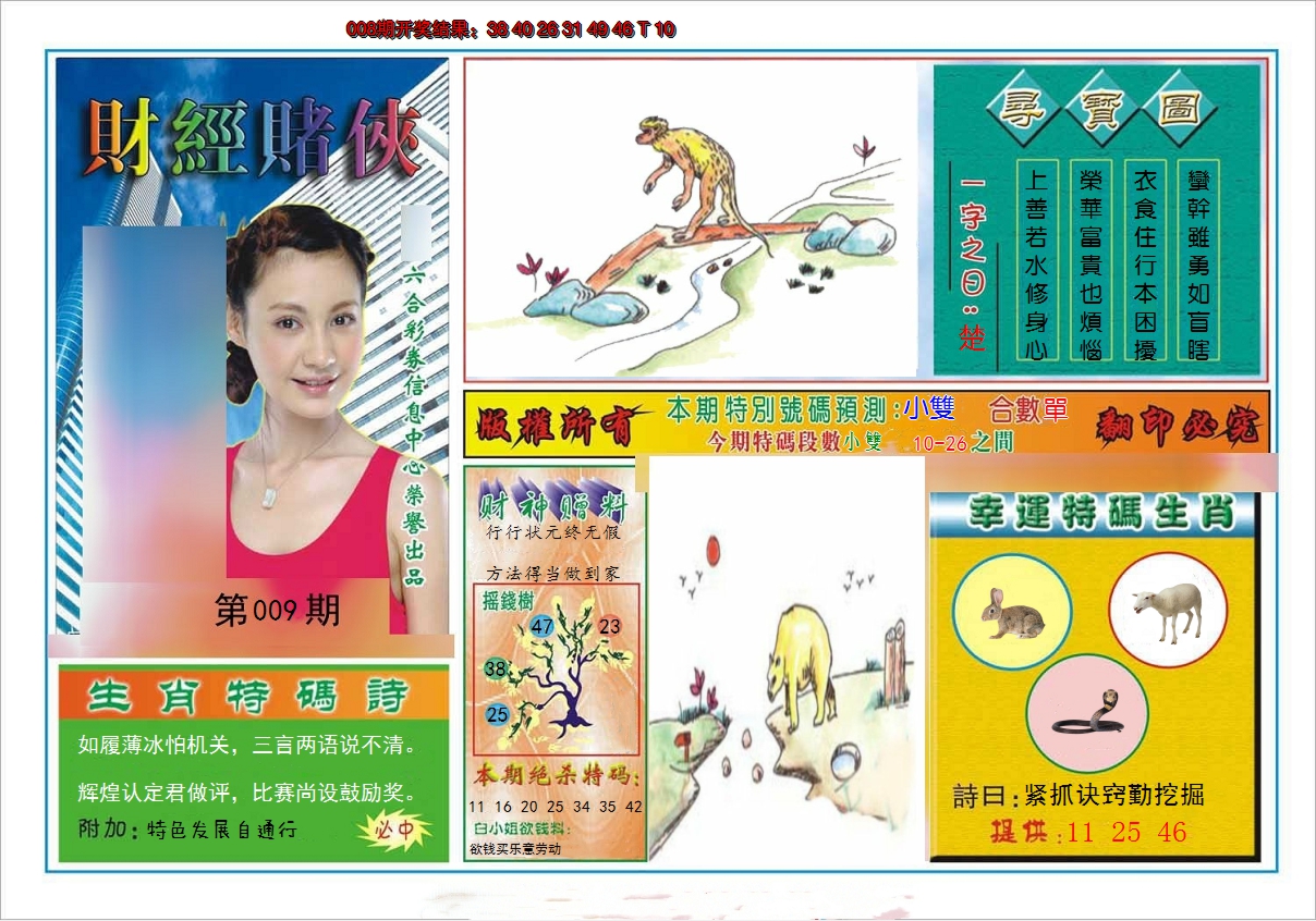 2025009期财经赌侠