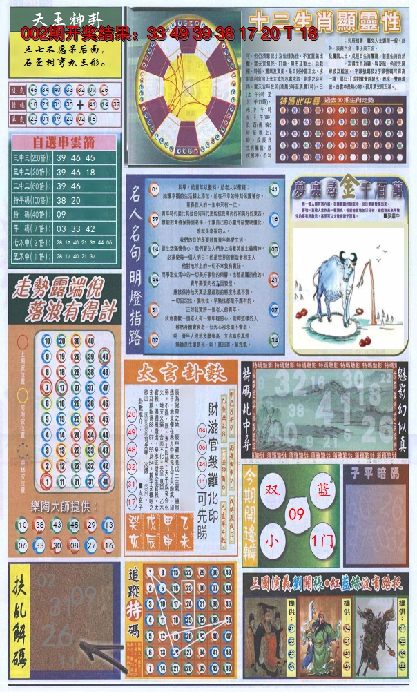 2025003期新报跑狗-2(背面)