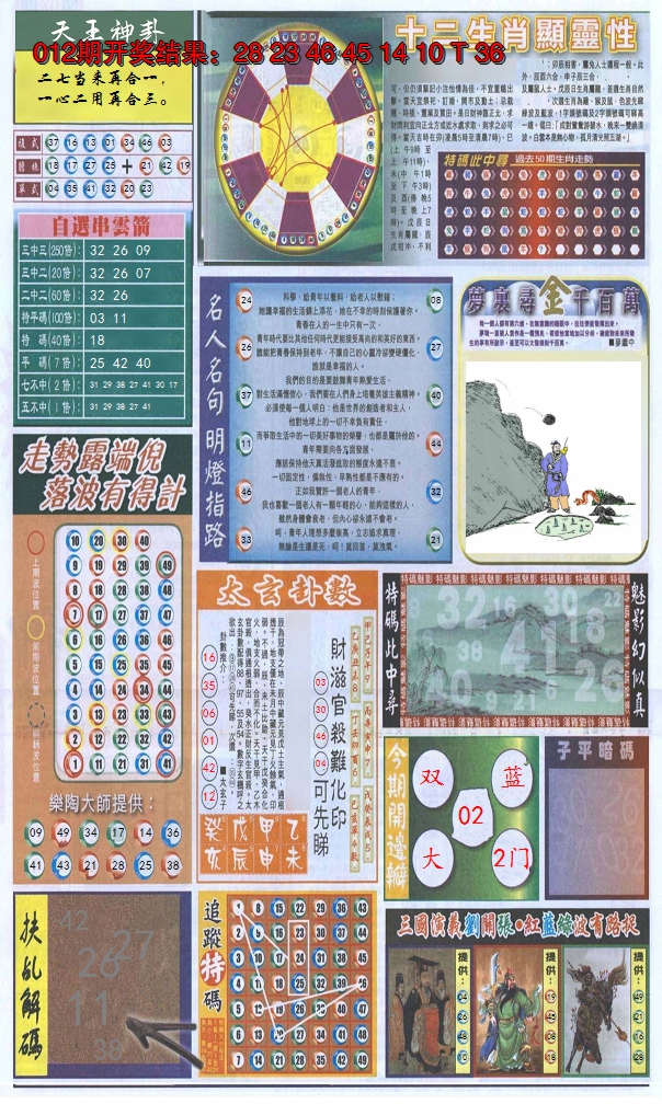 2025013期新报跑狗-2(背面)