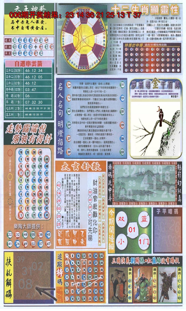 2025007期新报跑狗-2(背面)