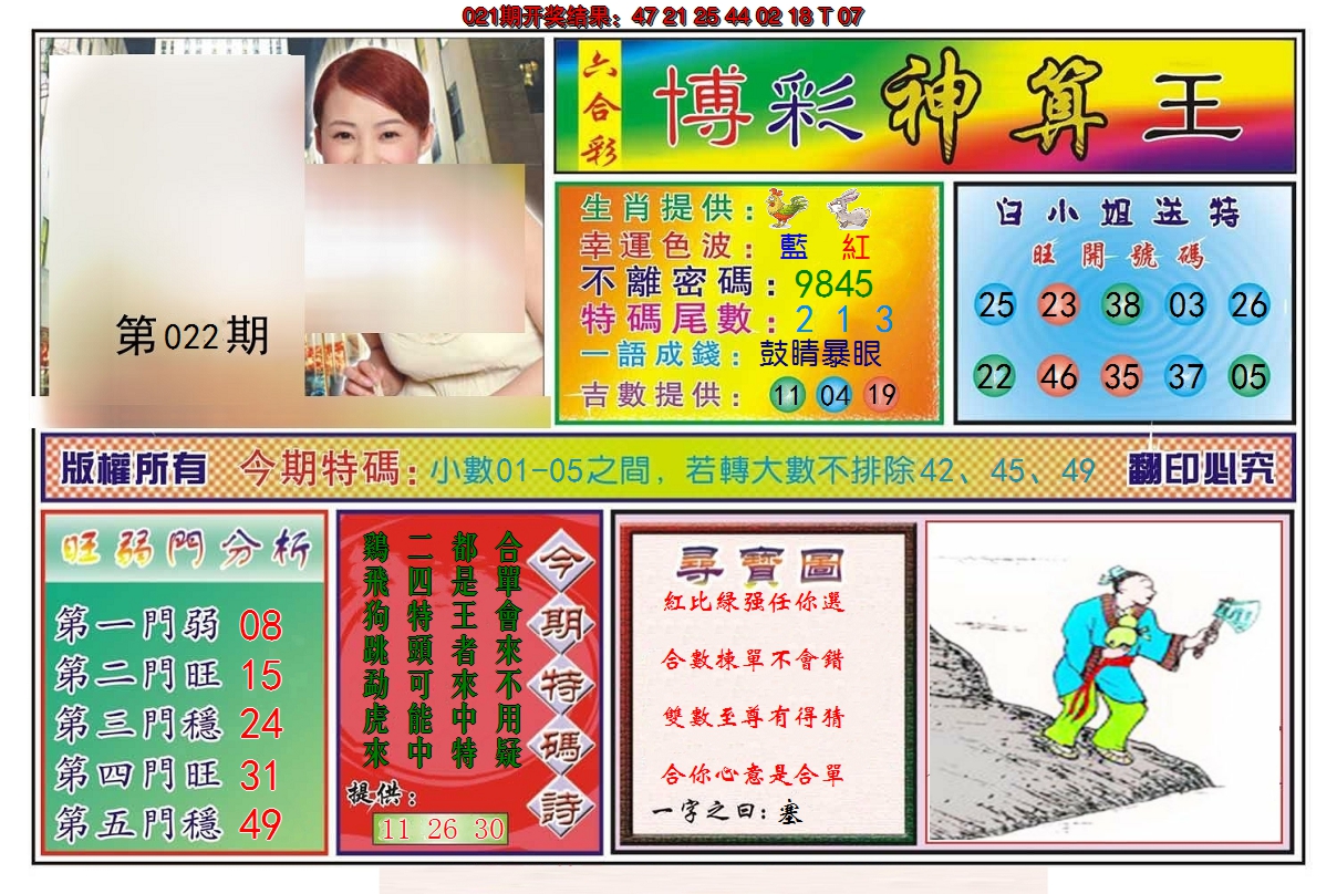 2025022期博彩神算王