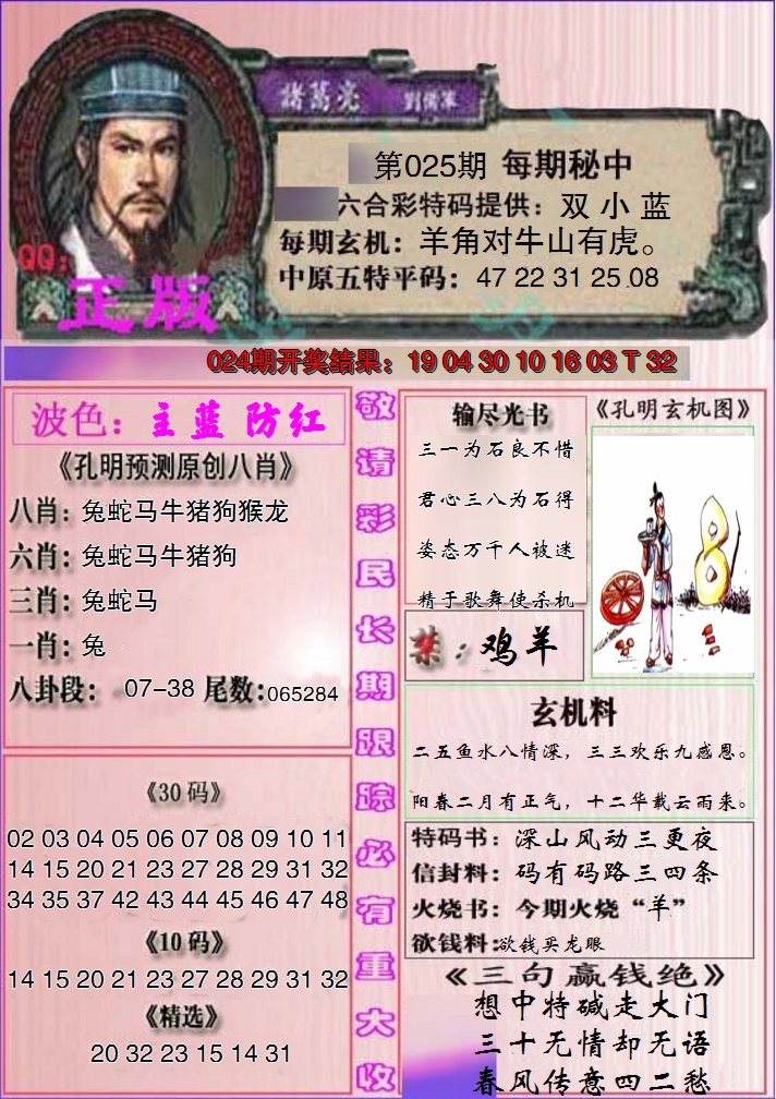 2025025期一代孔明报