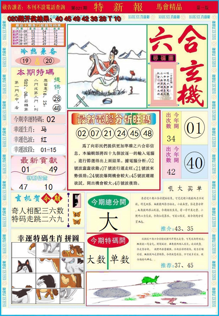 2025021期特新报A