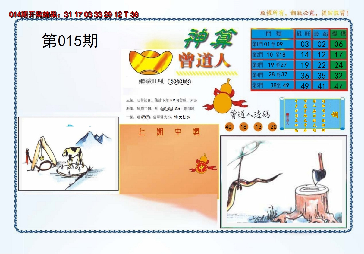 2025015期4-神算