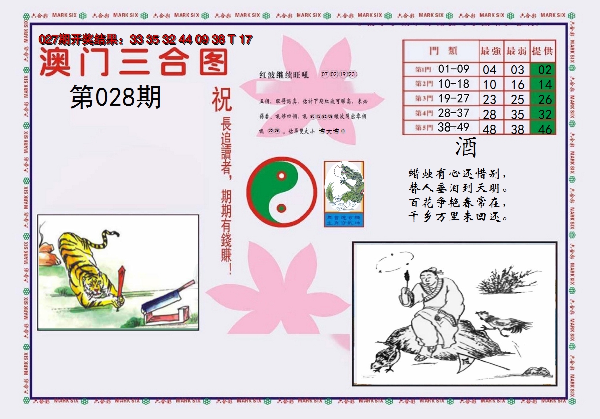 2025028期4-澳门三合