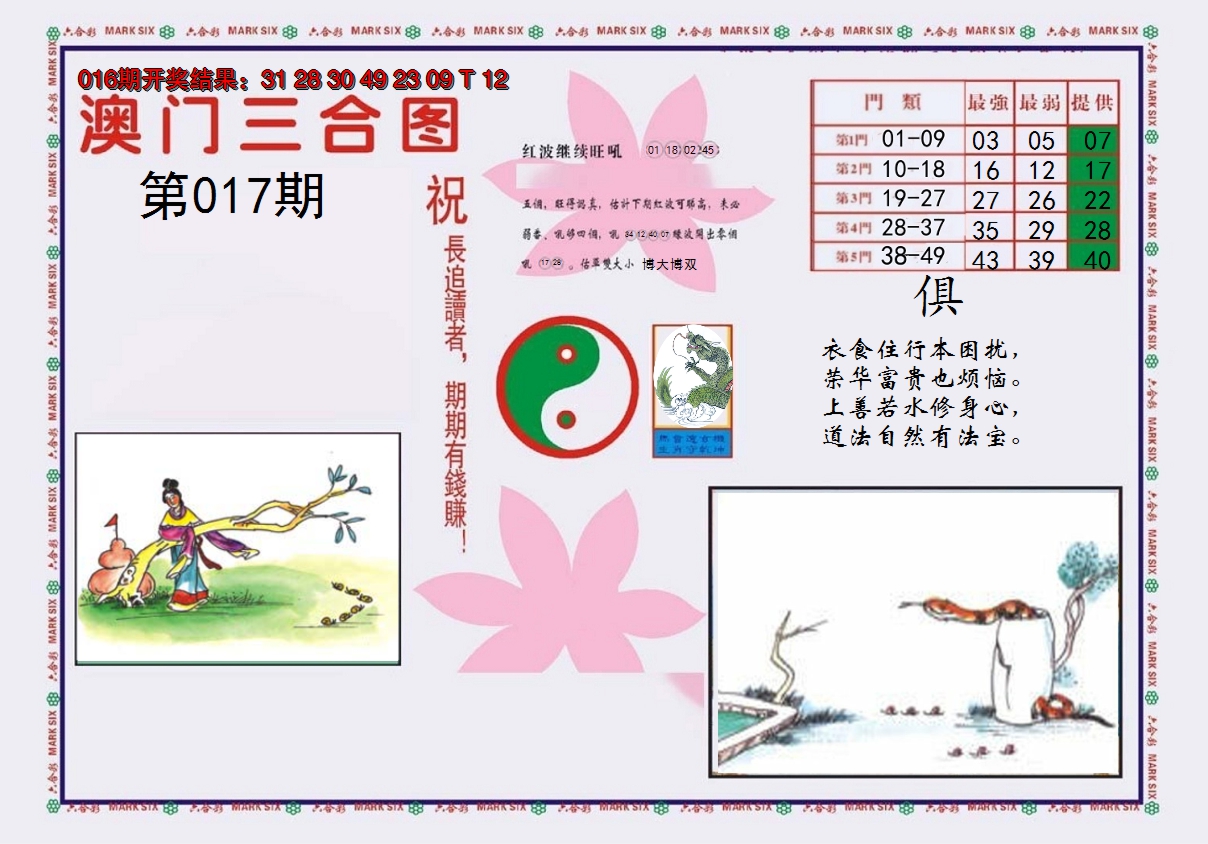 2025017期4-澳门三合