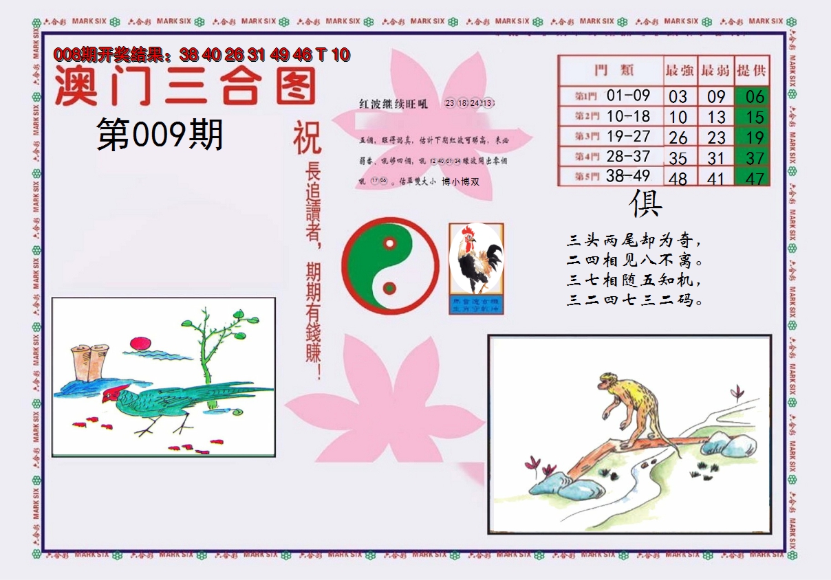 2025009期4-澳门三合