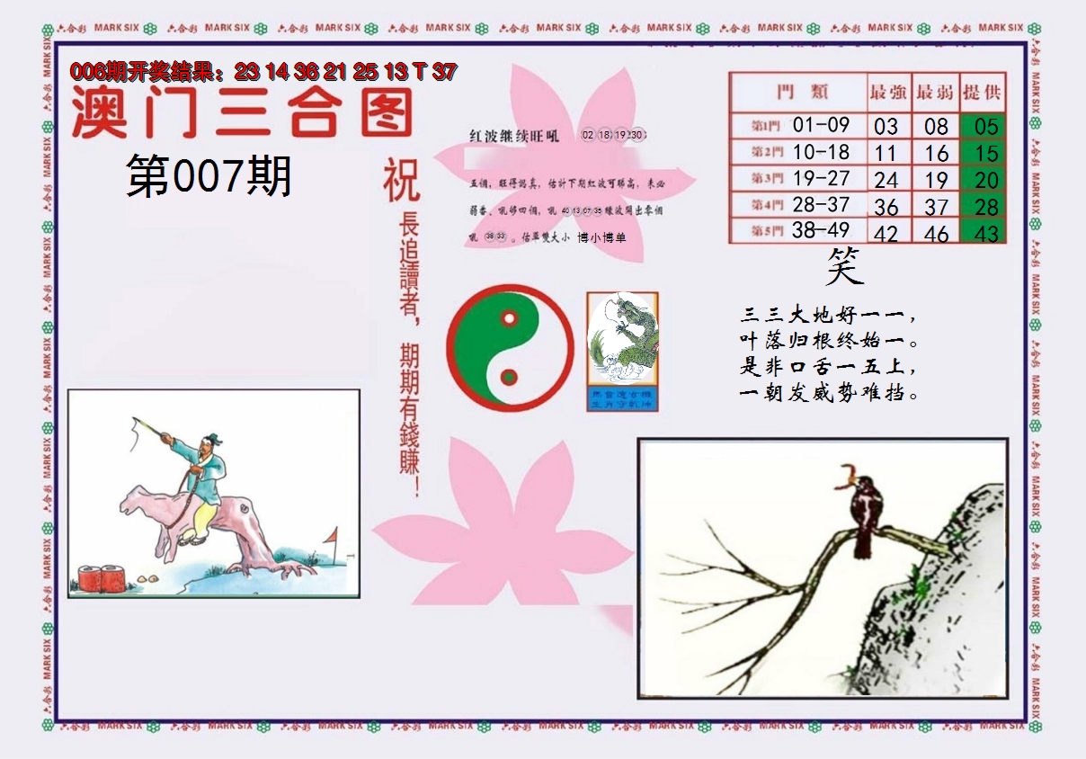 2025007期4-澳门三合
