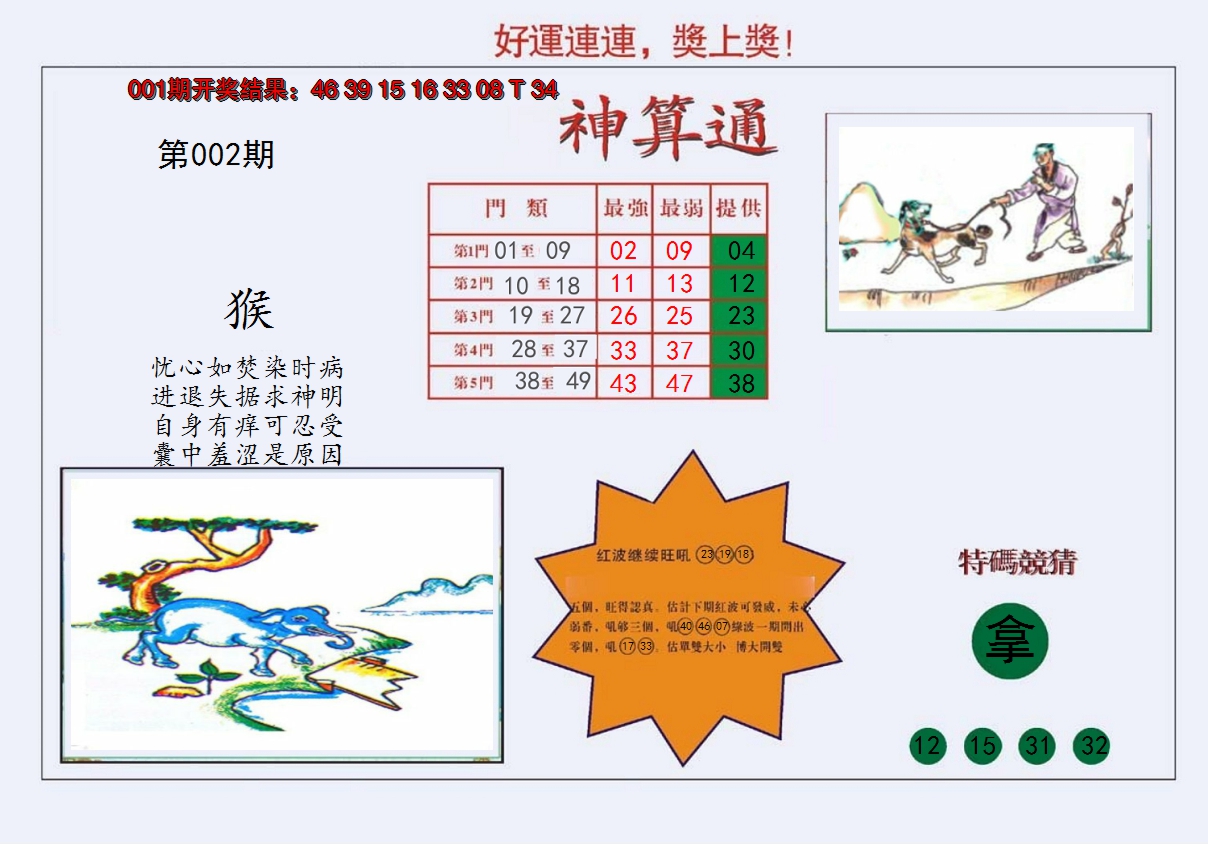 2025002期4-台湾神算