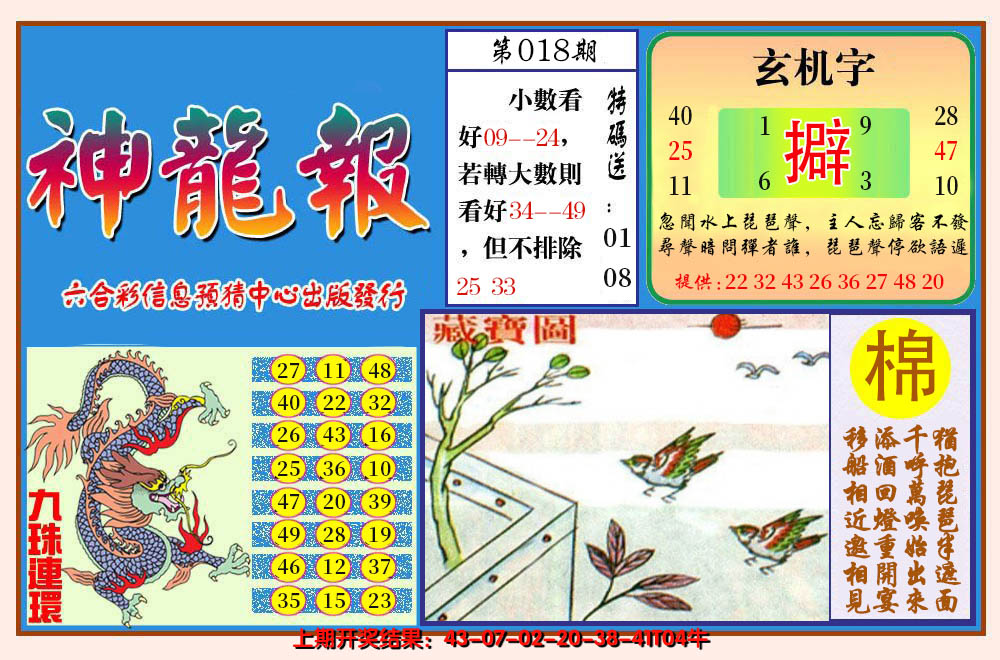 2025018期神龙报