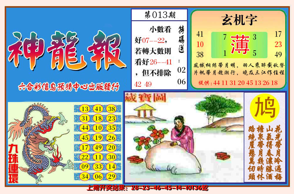 2025013期神龙报