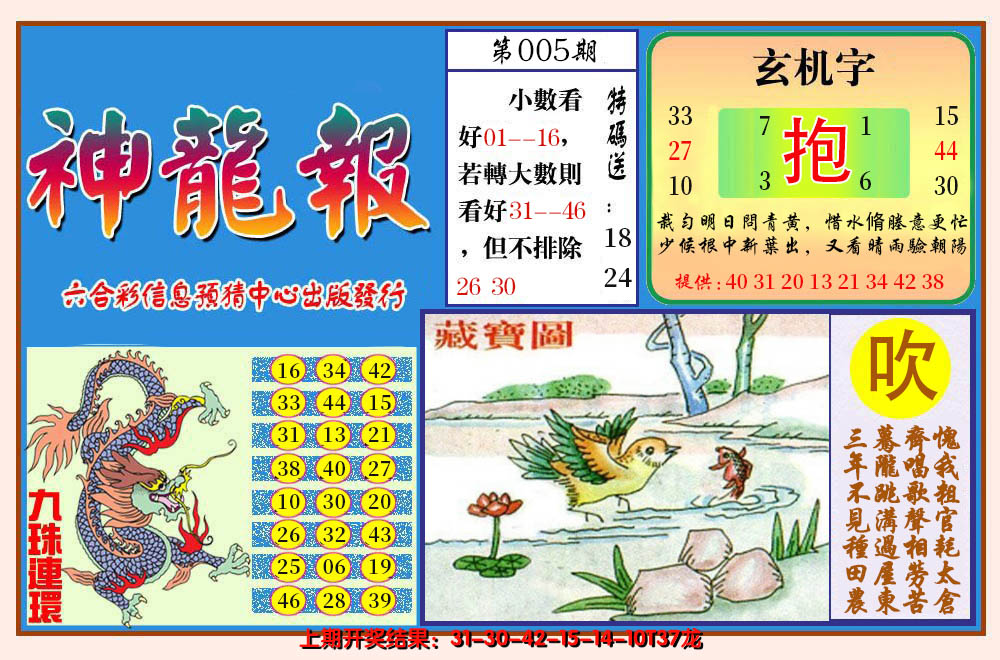 2025005期神龙报