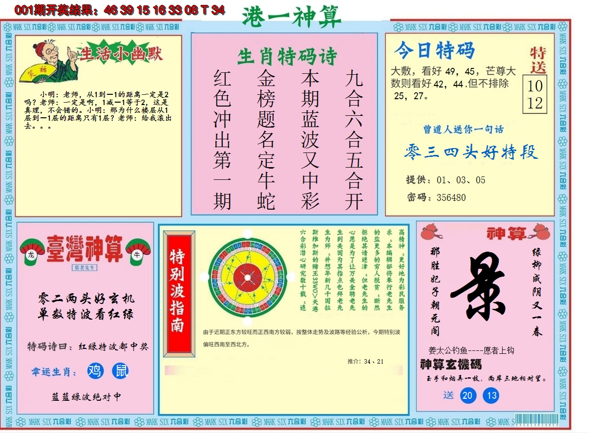 2025002期港台神算B