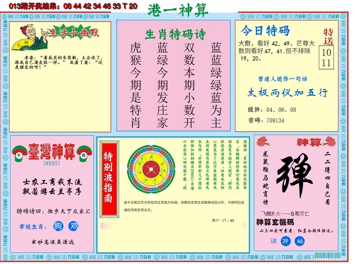 2025014期港台神算B