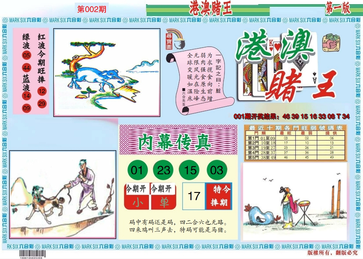 2025002期港澳赌王A