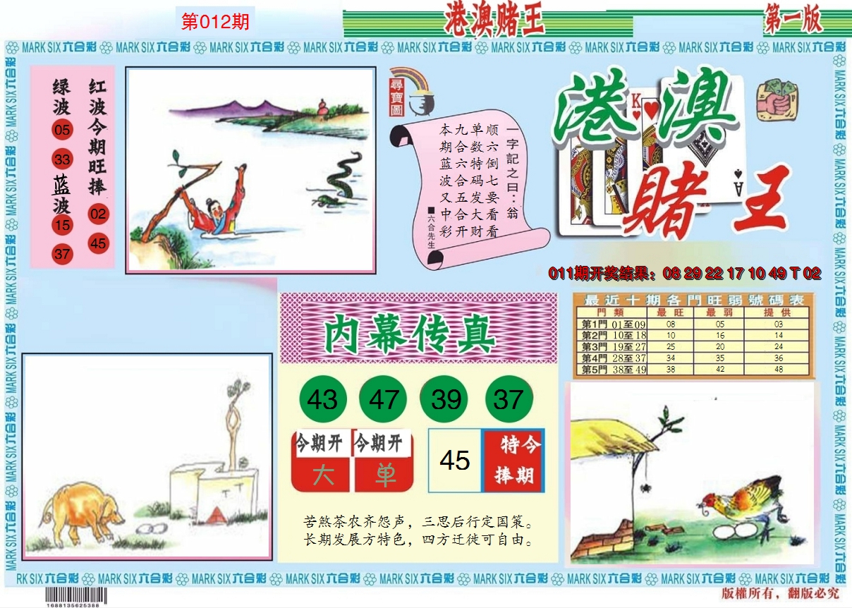 2025012期港澳赌王A