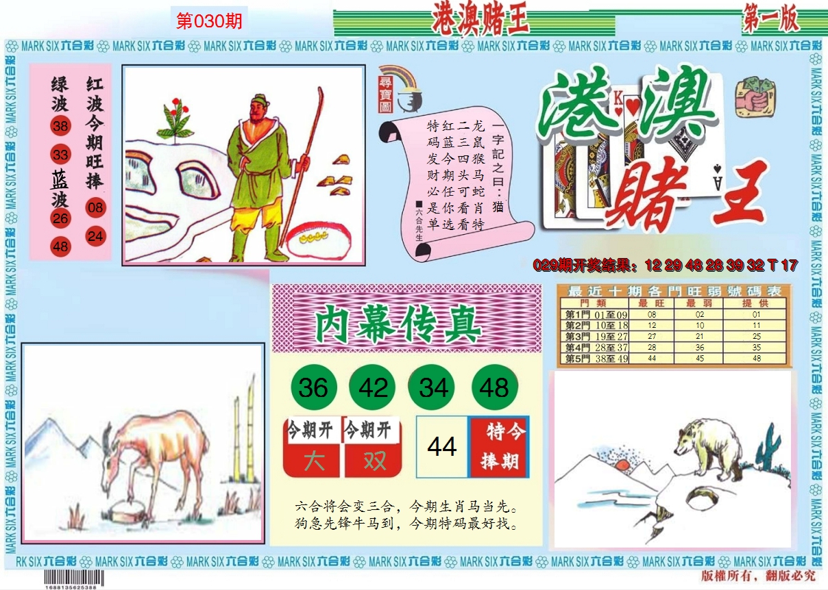 2025030期港澳赌王A