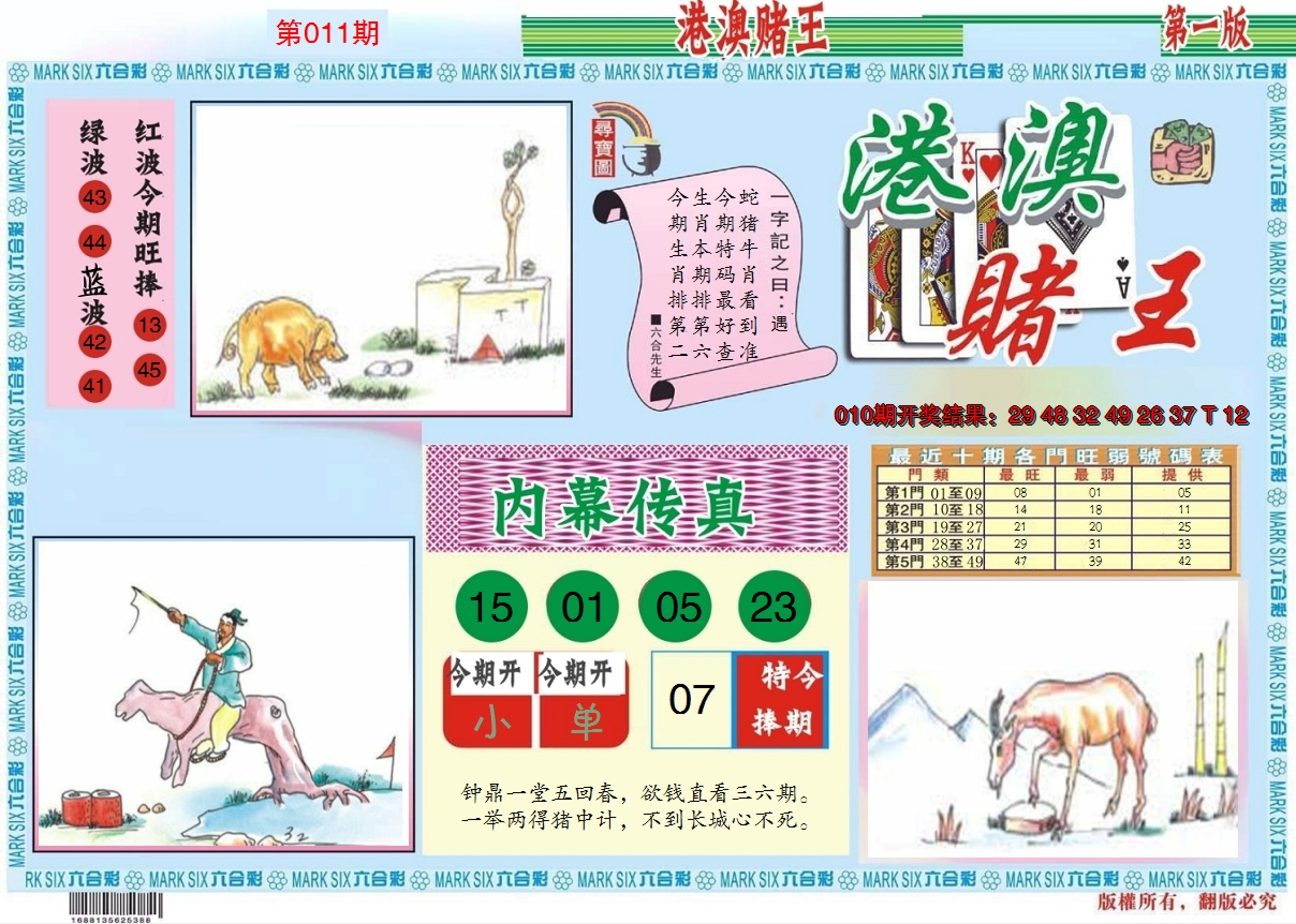 2025011期港澳赌王A