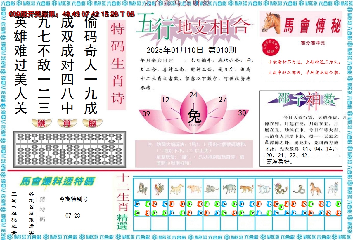 2025010期马会财经B