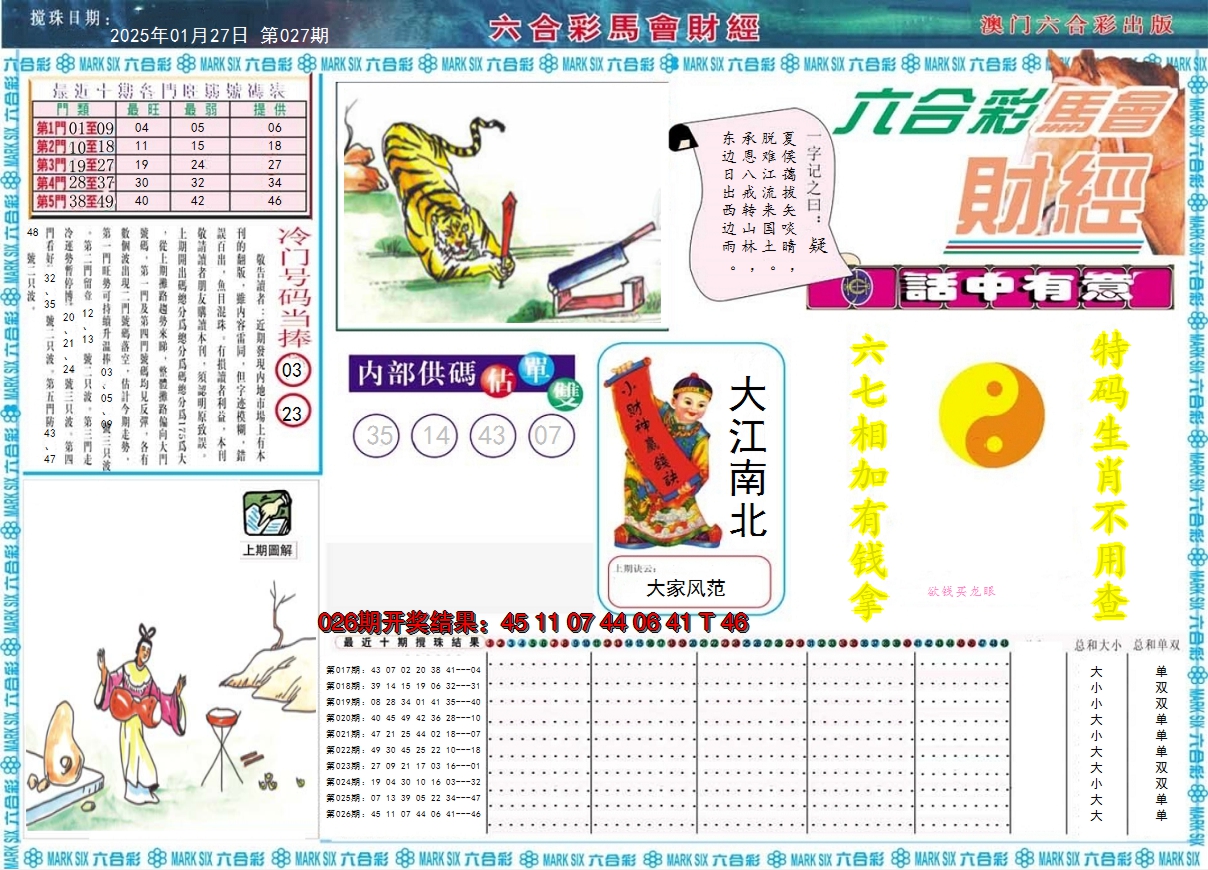 2025027期马会财经A