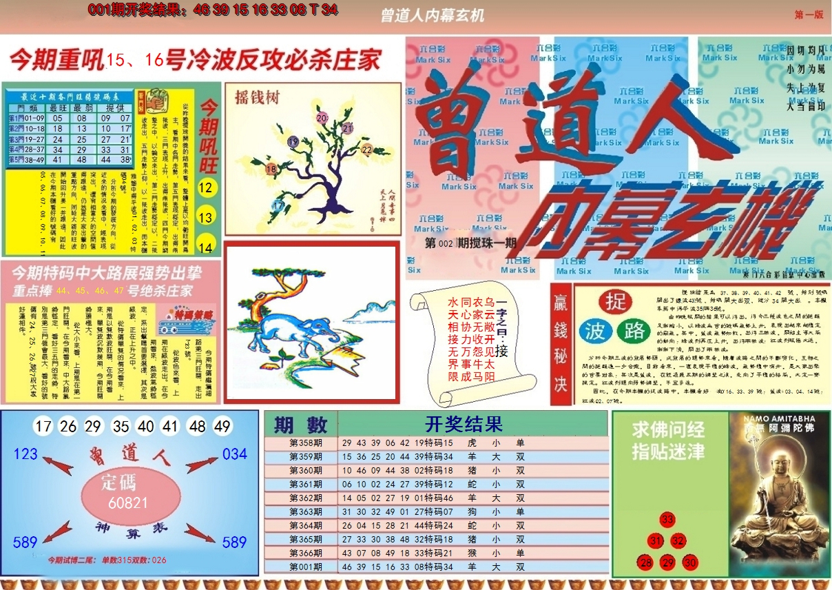 2025002期曾道人内幕A