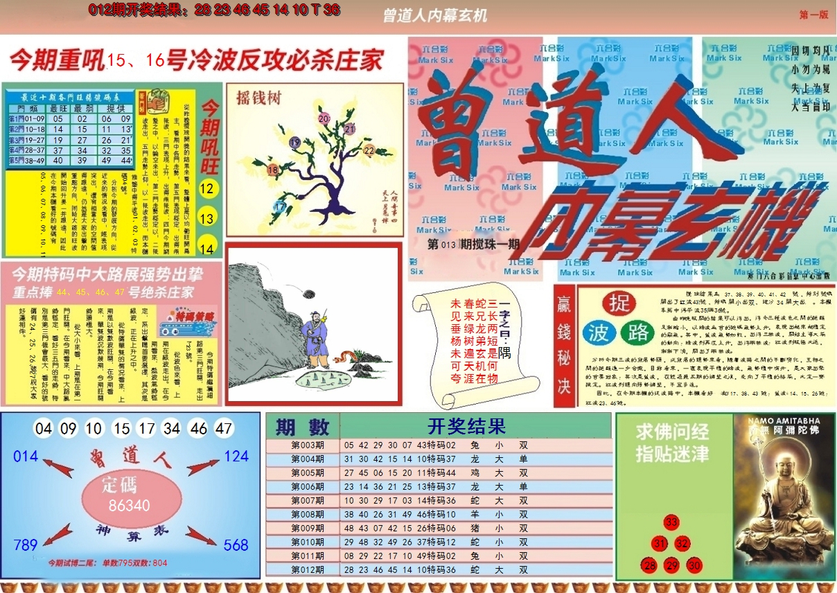2025013期曾道人内幕A