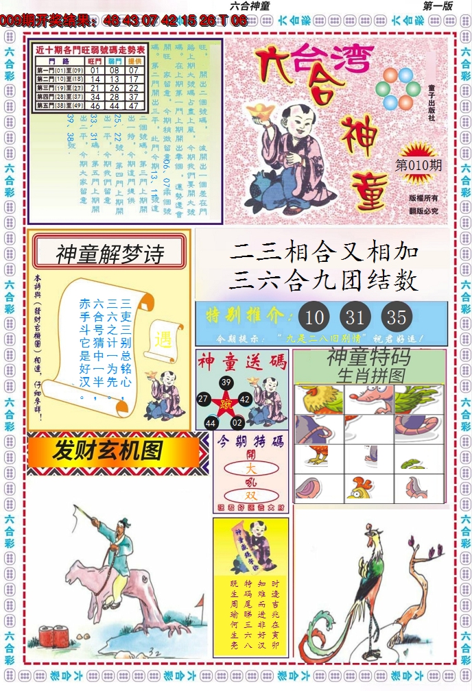 2025010期六合神童A