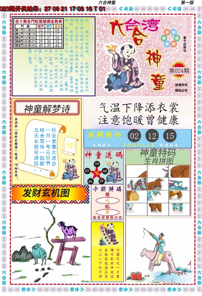 2025024期六合神童A