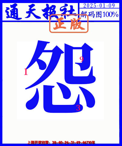 2025009期另解码图